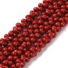 Dyed Synthetic Coral Beads Strands CORA-P010-04B-1