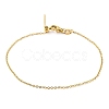 304 Stainless Steel Add a Bead Adjustable Cable Chains Bracelets for Women BJEW-M307-01C-G-1