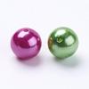 Mixed Acrylic Pearl Beads Round Beads X-PACR-18D-M-2