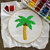 4 Sheets 11.6x8.2 Inch Stick and Stitch Embroidery Patterns DIY-WH0455-101-5