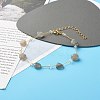 Natural Labradorite Beads Anklets Set for Girl Women AJEW-AN00450-02-5