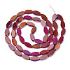 Electroplate Glass Beads Strands EGLA-Q125-009F-2