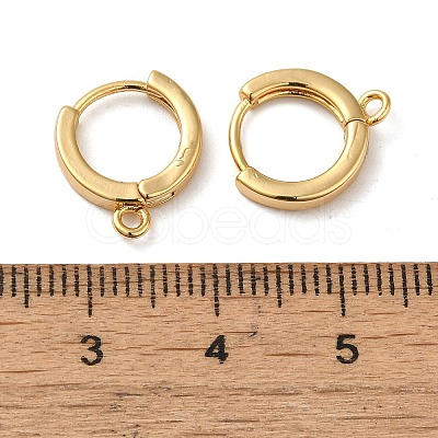 Brass Earring Findings KK-O100-02B-G-1