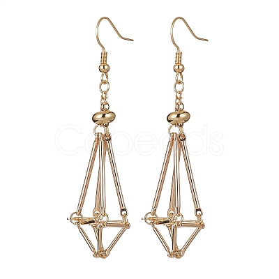 Brass Earring Hooks EJEW-TA00282-1