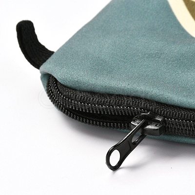 Polyester Tarp Zip Cosmetic Pouches ABAG-G010-04A-1