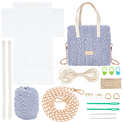 DIY Knitting Crochet Bags Kits DIY-WH0449-63A-1