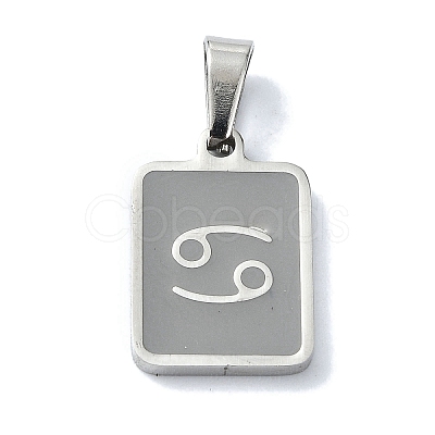 304 Stainless Steel Pendants STAS-C097-56P-02-1