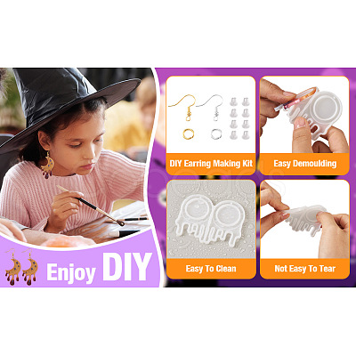 Fashewelry DIY Earring Making Kits DIY-FW0001-14-1