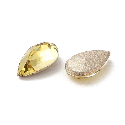 Glass Rhinestone Cabochons RGLA-P037-11A-D-1