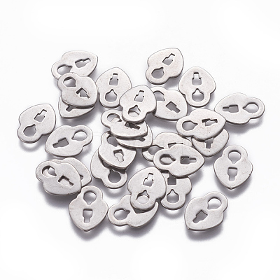 Tarnish Resistant 201 Stainless Steel Charms STAS-L234-058P-1