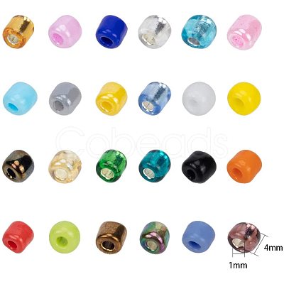 Glass Seed Beads SEED-PH0012-21-1