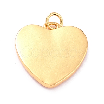 Real 18K Gold Plated Brass Pendants KK-L206-012G-1