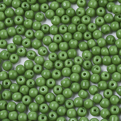 Opaque Colours Glass Beads SEED-S040-01A-06-1