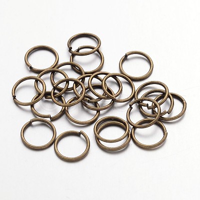 Iron Open Jump Rings X-JRAB8mm-NF-1