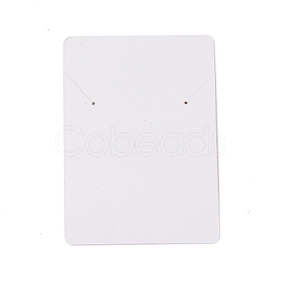 Rectangle Paper Necklace Display Cards CDIS-C004-05B-1