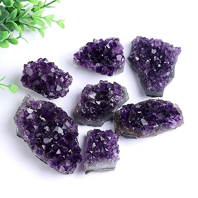 Natural Drusy Amethyst Display Decorations PW-WG60465-02-1