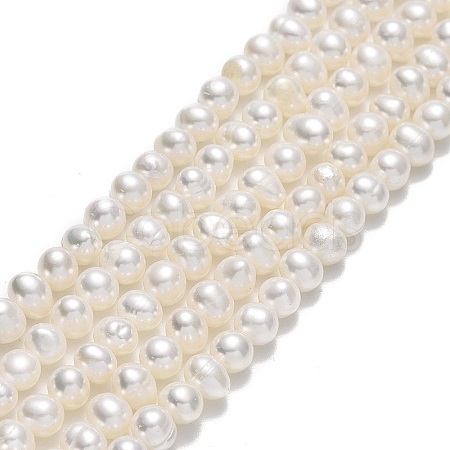 Natural Cultured Freshwater Pearl Beads Strands PEAR-F018-13D-01-1