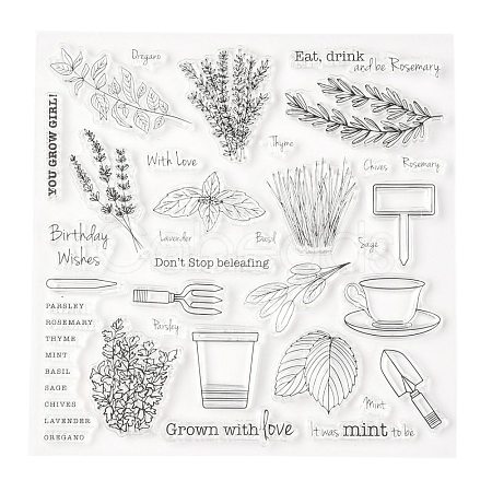 Silicone Clear Stamps DIY-A013-10-1