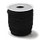 Nylon Thread, Round, Black, 2mm in diameter, about 71.08 yards(65m)/roll