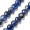 Natural Sodalite Beads Strands, Heart, 10x10x5.5mm, Hole: 1.2mm, about 40pcs/strand, 14.37 inch(36.5cm)