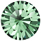 Preciosa&reg MAXIMA Crystal Round Stones, Czech Crystal, Dura Foiling, Round(431 11 615 Chaton), 50010 Erinite, SS6/PP13(1.9~2.1mm)