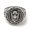 Alloy Wolf Finger Rings PW23022244392-2
