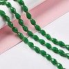 Faceted Glass Beads Strands GLAA-E037-01-M-5