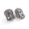 Buddhist 304 Stainless Steel Beads STAS-G222-04AS-1