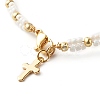 Glass Seed Beaded Bracelet for Girl Women BJEW-JB06746-04-4