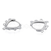 Tarnish Resistant 304 Stainless Steel Hoop Earrings Findings STAS-N092-192-2