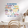 8 Sheets 8 Styles PVC Waterproof Wall Stickers DIY-WH0345-073-6