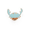 Cute Crab Enamel Pin JEWB-S012-004G-NF-2