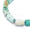 Natural Peruvian Turquoise(Jasper) Beads Strands G-O170-106-3