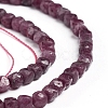 Natural Ruby/Red Corundum Beads Strands G-E560-A06-4mm-3