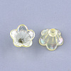 Transparent Acrylic Bead Caps TACR-T007-04B-2