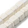 Synthetic Howlite Beads Strands G-G075-B01-01-1