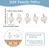 CREATCABIN 70Pcs Natural Cultured Freshwater Pearl Charms FIND-CN0001-43P-2
