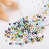 Pastel Mix Pearlized Glass Pearl Beads HY-X006-4mm-12-3
