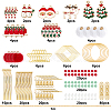 SUNNYCLUE 237Piece DIY Christmas Themed Earring Making Kits DIY-SC0015-05-2