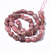Natural Argentina Rhodochrosite Beads Strands G-R465-38-2