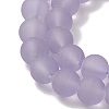 Transparent Glass Beads Strands GLAA-XCP0001-30-3