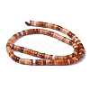 Natural Wood Lace Stone Beads Strands G-Z006-C04-2