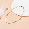 Brass Link Chains Necklaces for Men Women NJEW-JN03769-3