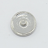 Brass Rhinestone Jewelry Snap Buttons SNAP-F006-01-2