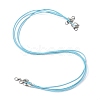Waxed Polyester Cord Necklace Making AJEW-PH01341-10-1