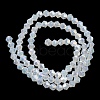 Imitation Jade Electroplate Glass Beads Strands EGLA-A039-J2mm-B05-2