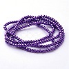 Glass Pearl Beads Strands HY-3D-B75-2