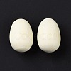 Unfinished Chinese Cherry Wooden Simulated Egg Display Decorations WOOD-B004-01A-3