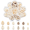 HOBBIESAY 6 Styles Natural Mixed Cowrie Shell Beads BSHE-HY0001-01-1