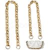 CHGCRAFT 2Pcs 2 Style CCB Plastic Rectangle Cross Chain Bag Straps AJEW-CA0003-30-1